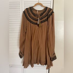 Free People Peasant style dress
